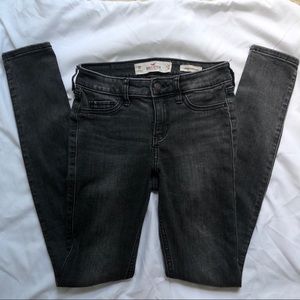 Hollister low rise super skinny jeans
